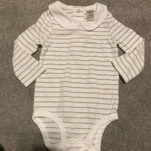 Oshkosh long sleeve collared bodysuit